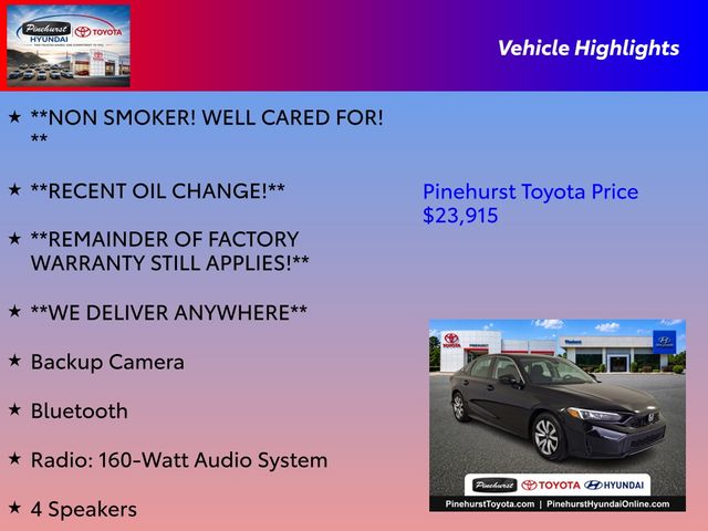 Used 2025 Honda Civic Sedan