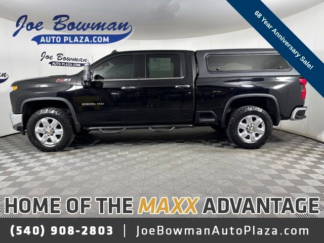 Black 2021 Chevrolet Silverado 2500HD Pickup Truck Four-Wheel Drive 6-Speed Automatic