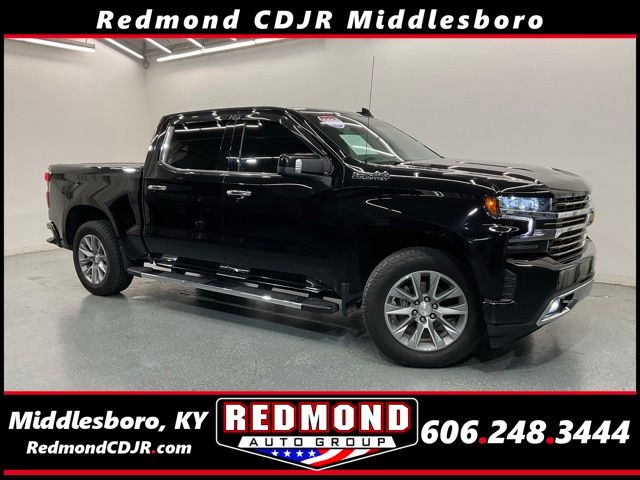 Black 2021 Chevrolet Silverado 1500 Pickup Truck Four-Wheel Drive Automatic
