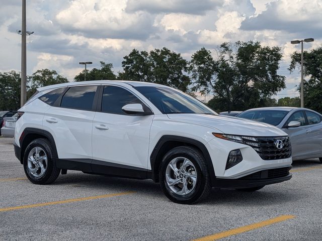 Serenity White Pearl 2023 Hyundai Tucson SUV / Crossover Front-Wheel Drive 8-Speed Automatic