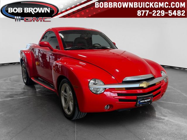 Redline Red 2004 Chevrolet SSR Convertible Rear-Wheel Drive 4-Speed Automatic Overdrive