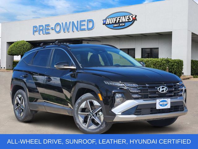 Phantom Black 2025 Hyundai Tucson SUV / Crossover All-Wheel Drive 8-Speed Automatic
