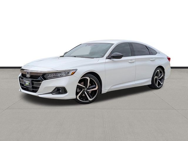 2022 Honda Accord Sport White at Bravo Nissan