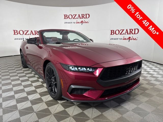 2025 Molten Magenta Metallic Tri-coat Ford Mustang EcoBoost RWD Convertible