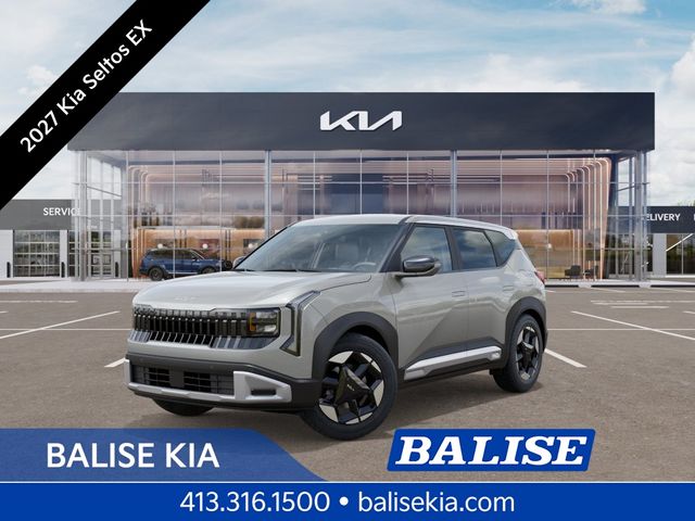White (Ivory Silver) 2027 Kia Seltos SUV / Crossover All-Wheel Drive Continuously Variable Transmission