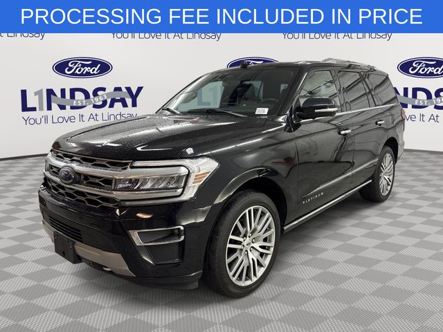 Black Metallic 2022 Ford Expedition Platinum 4WD SUV / Crossover Four-Wheel Drive Automatic