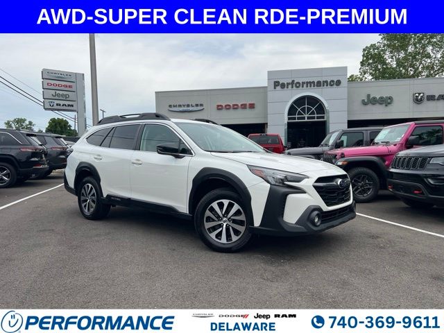 Crystal White Pearl 2023 Subaru Outback SUV / Crossover All-Wheel Drive Continuously Variable Transmission