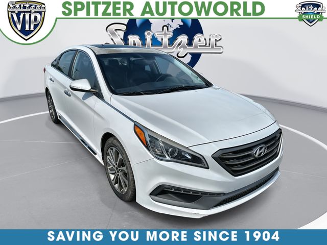 Quartz White Pearl 2017 Hyundai Sonata Sedan Front-Wheel Drive 6-Speed Automatic