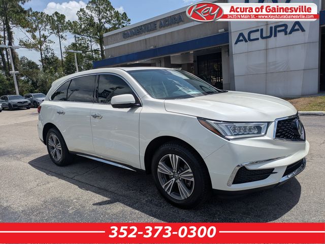 Diamond White Pearl 2019 Acura MDX SUV / Crossover All-Wheel Drive 9-Speed Automatic