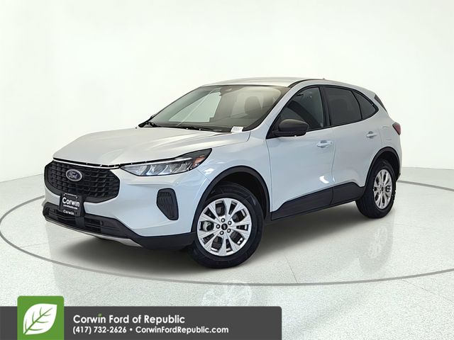 Silver Metallic 2025 Ford Escape SUV / Crossover All-Wheel Drive 8-Speed Automatic