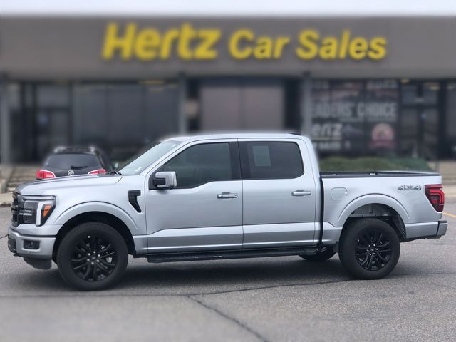 Iconic Silver Metallic 2025 Ford F-150 Pickup Truck Four-Wheel Drive Automatic