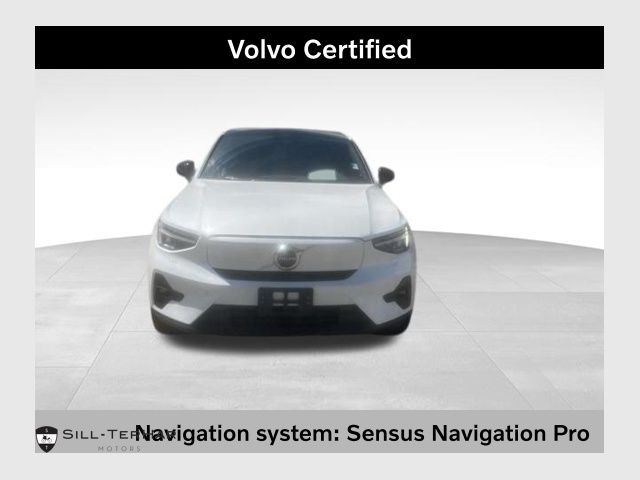 Crystal White Metallic 2023 Volvo C40 Recharge SUV / Crossover All-Wheel Drive 1-Speed Automatic