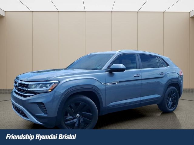 Gray 2023 Volkswagen Atlas Cross Sport SUV / Crossover All-Wheel Drive 8-Speed Automatic