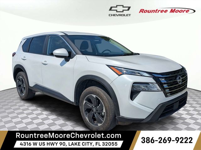 White Pearl 2025 Nissan Rogue SUV / Crossover All-Wheel Drive Continuously Variable Transmission