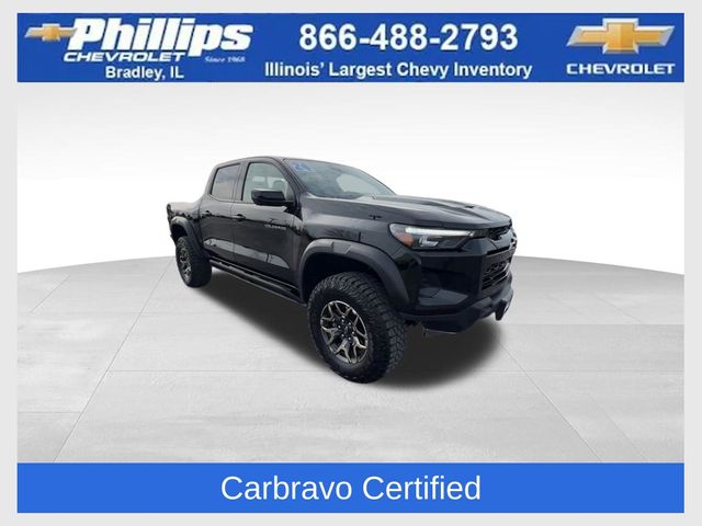 Black 2024 Chevrolet Colorado Pickup Truck Four-Wheel Drive 8-Speed Automatic