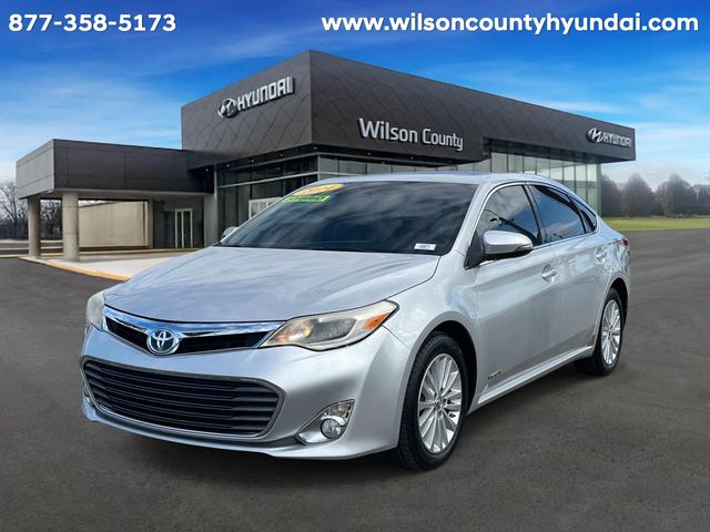 Classic Silver Metallic 2014 Toyota Avalon Hybrid Sedan Front-Wheel Drive Continuously Variable Transmission