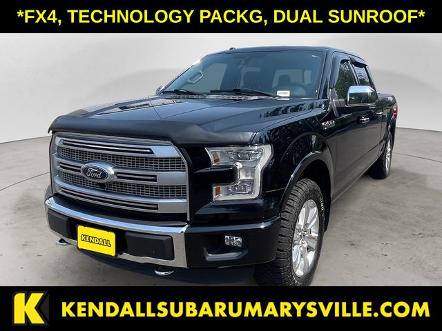 Shadow Black 2016 Ford F-150 Pickup Truck Four-Wheel Drive 6-Speed Automatic