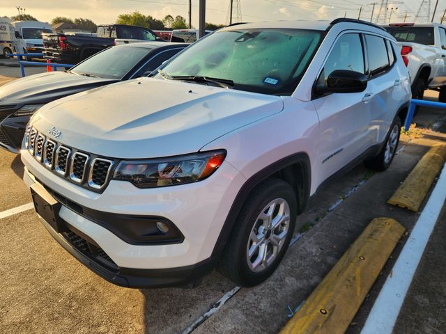 2025 Jeep Compass Latitude White at Cook Ford
