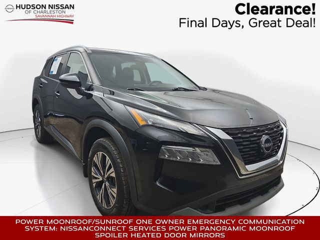 Super Black 2022 Nissan Rogue SUV / Crossover Front-Wheel Drive Continuously Variable Transmission