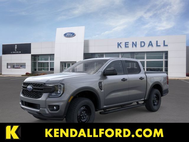 Gray 2026 Ford Ranger Pickup Truck Four-Wheel Drive Automatic