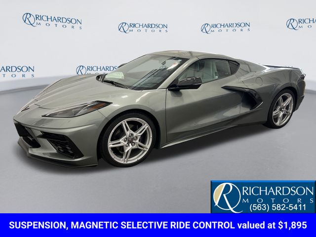 Hypersonic Gray Metallic 2022 Chevrolet Corvette Stingray 1LT Coupe RWD Coupe Rear-Wheel Drive 8-Speed Dual Clutch