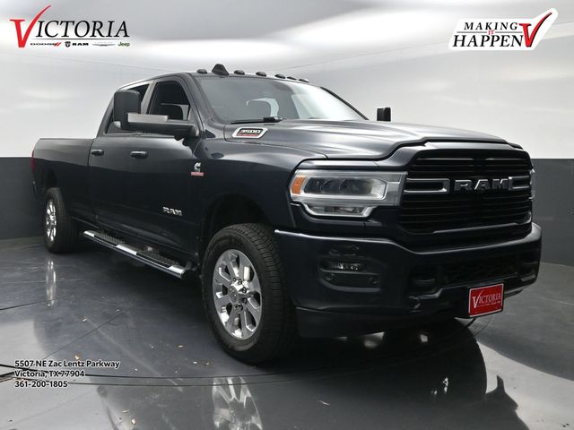 Gray (Maximum Steel Metallic Clearcoat) 2019 RAM 3500 Big Horn Crew Cab LB 4WD Pickup Truck Four-Wheel Drive 6-Speed Automatic