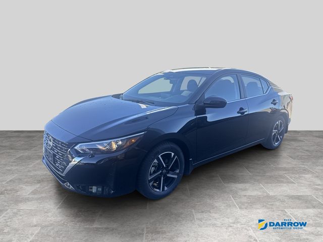 Super Black 2025 Nissan Sentra SV FWD Sedan Front-Wheel Drive Continuously Variable Transmission