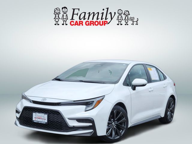Ice Cap 2025 Toyota Corolla Sedan Front-Wheel Drive Continuously Variable Transmission