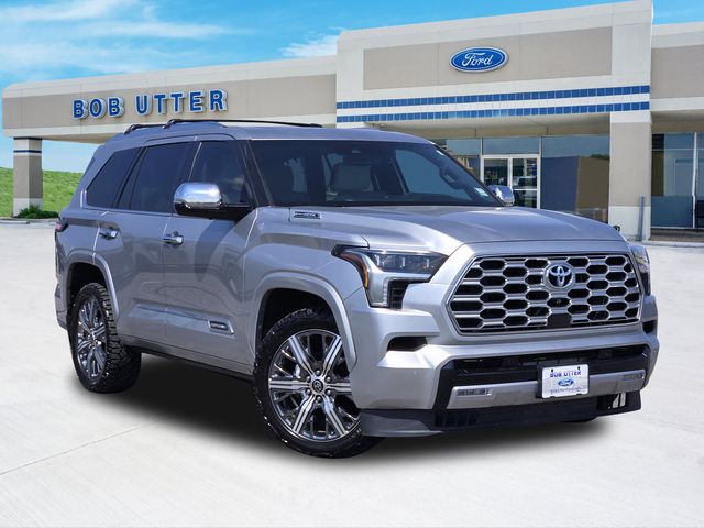 Celestial Silver Metallic 2023 Toyota Sequoia SUV / Crossover Four-Wheel Drive Automatic