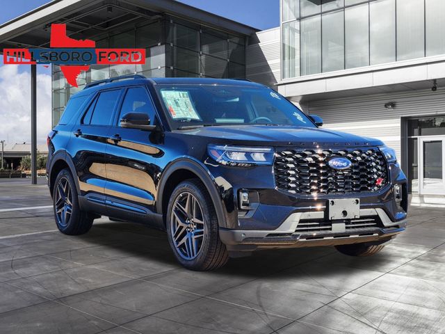 2025 Agate Black Metallic Ford Explorer ST 4X4 SUV