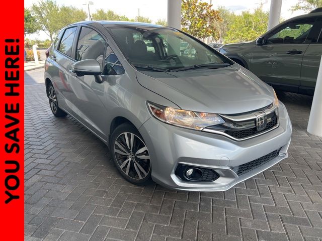 Silver 2020 Honda Fit EX FWD Hatchback Front-Wheel Drive Continuously Variable Transmission