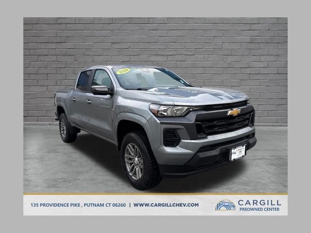 Sterling Gray Metallic 2024 Chevrolet Colorado Pickup Truck Four-Wheel Drive 8-Speed Automatic