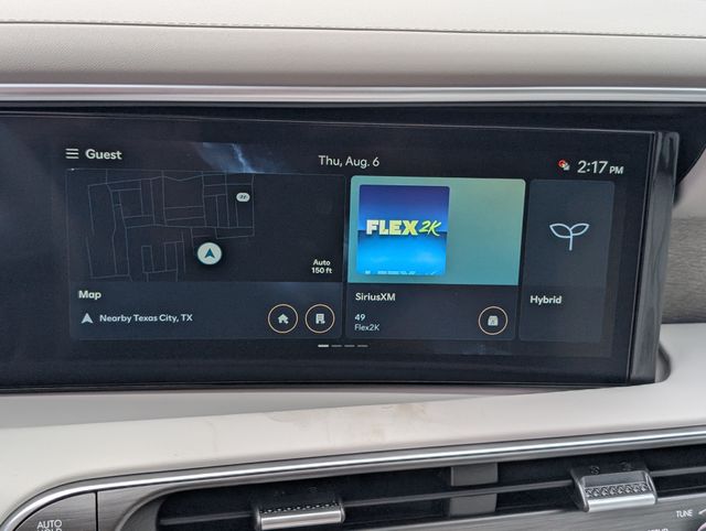 2026 Hyundai Palisade Hybrid Blue SEL Premium White at Baytown Hyundai