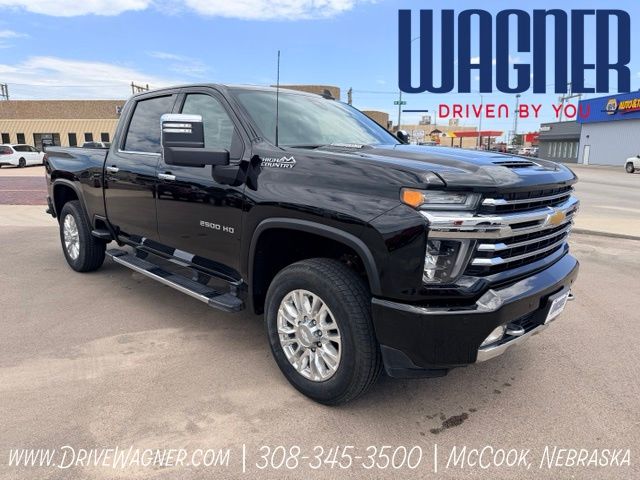Black 2020 Chevrolet Silverado 2500HD Pickup Truck Four-Wheel Drive Automatic