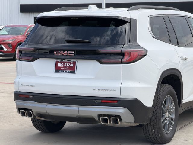 2026 GMC Acadia Elevation White at Big Star Buick GMC