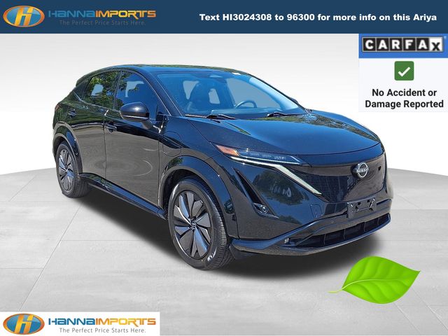 Black Diamond Pearl 2023 Nissan Ariya Evolve+ e-4ORCE SUV / Crossover All-Wheel Drive Continuously Variable Transmission