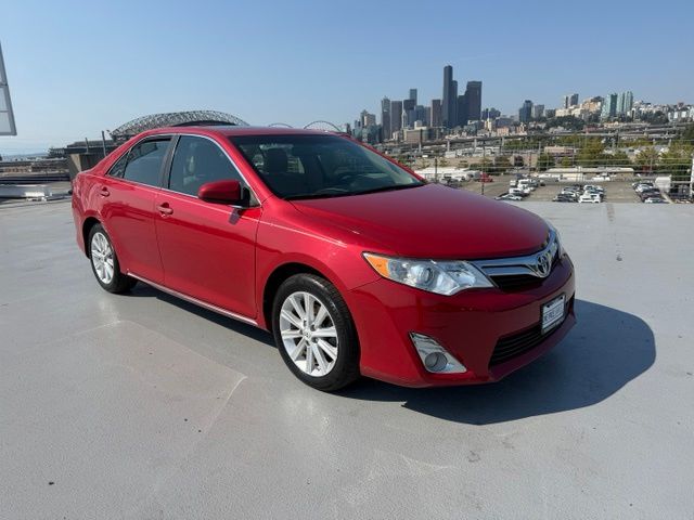 Barcelona Red Metallic 2012 Toyota Camry Sedan Front-Wheel Drive 6-Speed Automatic
