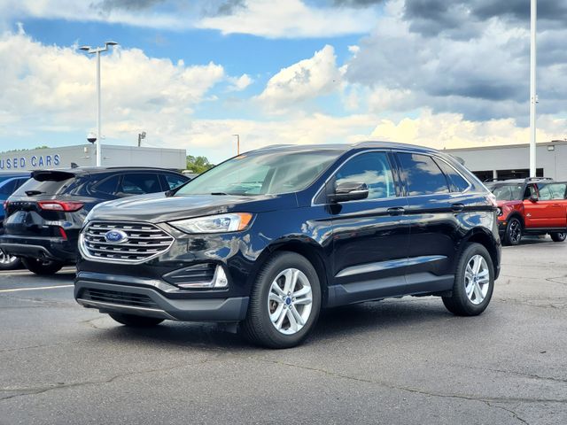 Black Metallic 2019 Ford Edge SUV / Crossover All-Wheel Drive 8-Speed Automatic