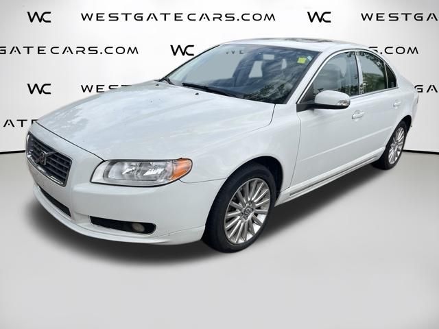 White 2008 Volvo S80 Sedan Front-Wheel Drive 6-Speed Automatic