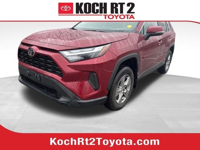 Red (Ruby Flare Pearl) 2024 Toyota RAV4 XLE AWD SUV / Crossover All-Wheel Drive 8-Speed Automatic