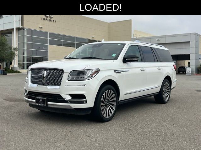 White 2021 Lincoln Navigator SUV / Crossover Four-Wheel Drive Automatic
