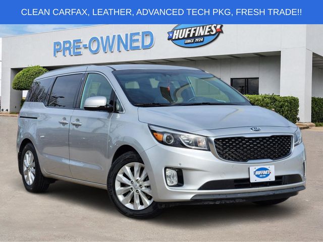Bright Silver 2017 Kia Sedona EX Minivan Front-Wheel Drive 6-Speed Automatic