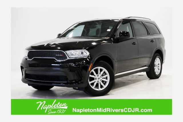 DB Black Crystal Clearcoat 2024 Dodge Durango SUV / Crossover All-Wheel Drive 8-Speed Automatic