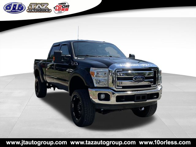 Black 2014 Ford F-250 Super Duty Pickup Truck Four-Wheel Drive 6-Speed Automatic