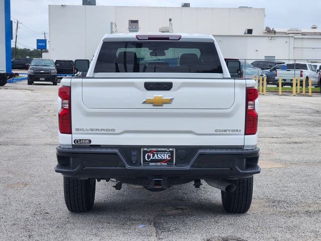 2024 Chevrolet Silverado 2500HD Custom White at Classic Elite Chevrolet Sugar Land