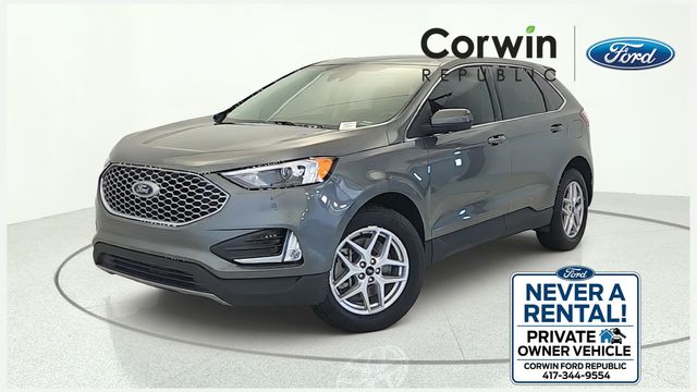 Gray Metallic 2024 Ford Edge SUV / Crossover All-Wheel Drive 8-Speed Automatic