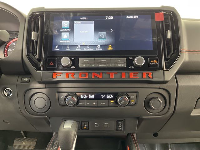 2025 Glacier White Nissan Frontier PRO-X RWD Truck