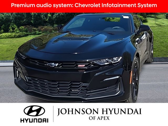 Black 2020 Chevrolet Camaro 1SS Coupe RWD Coupe Rear-Wheel Drive Automatic