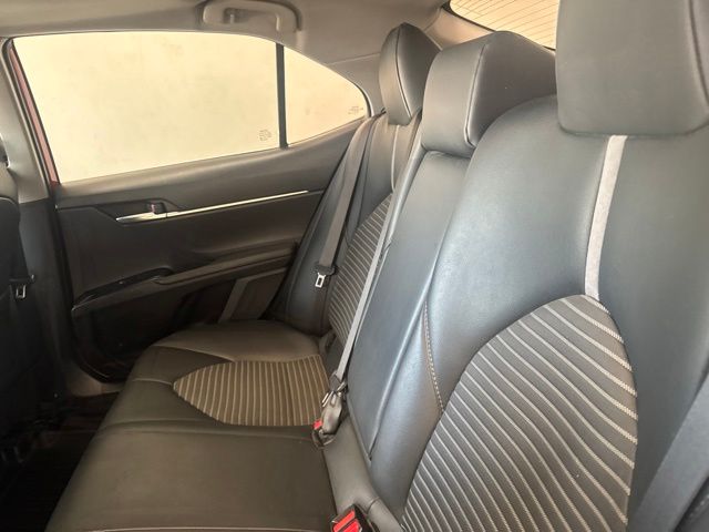 2019 Toyota Camry SE Red at Don McGill Toyota