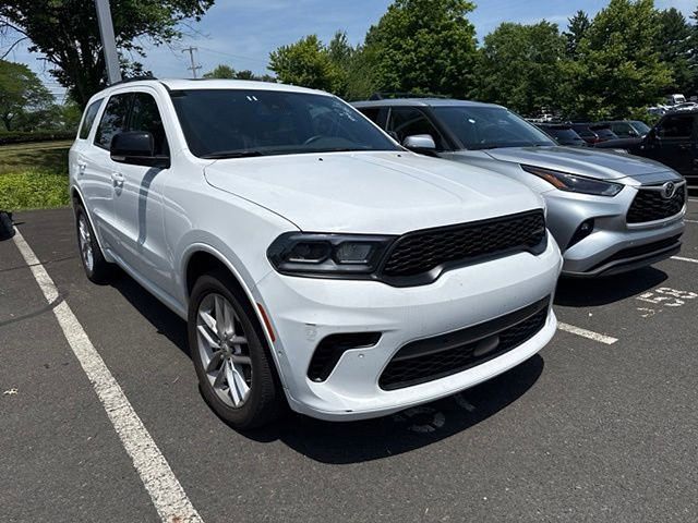 White Knuckle Clearcoat 2025 Dodge Durango GT Plus AWD SUV / Crossover All-Wheel Drive 8-Speed Automatic